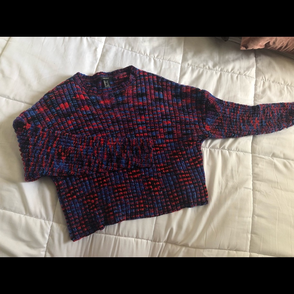 Forever 21 oversized cropped sweater